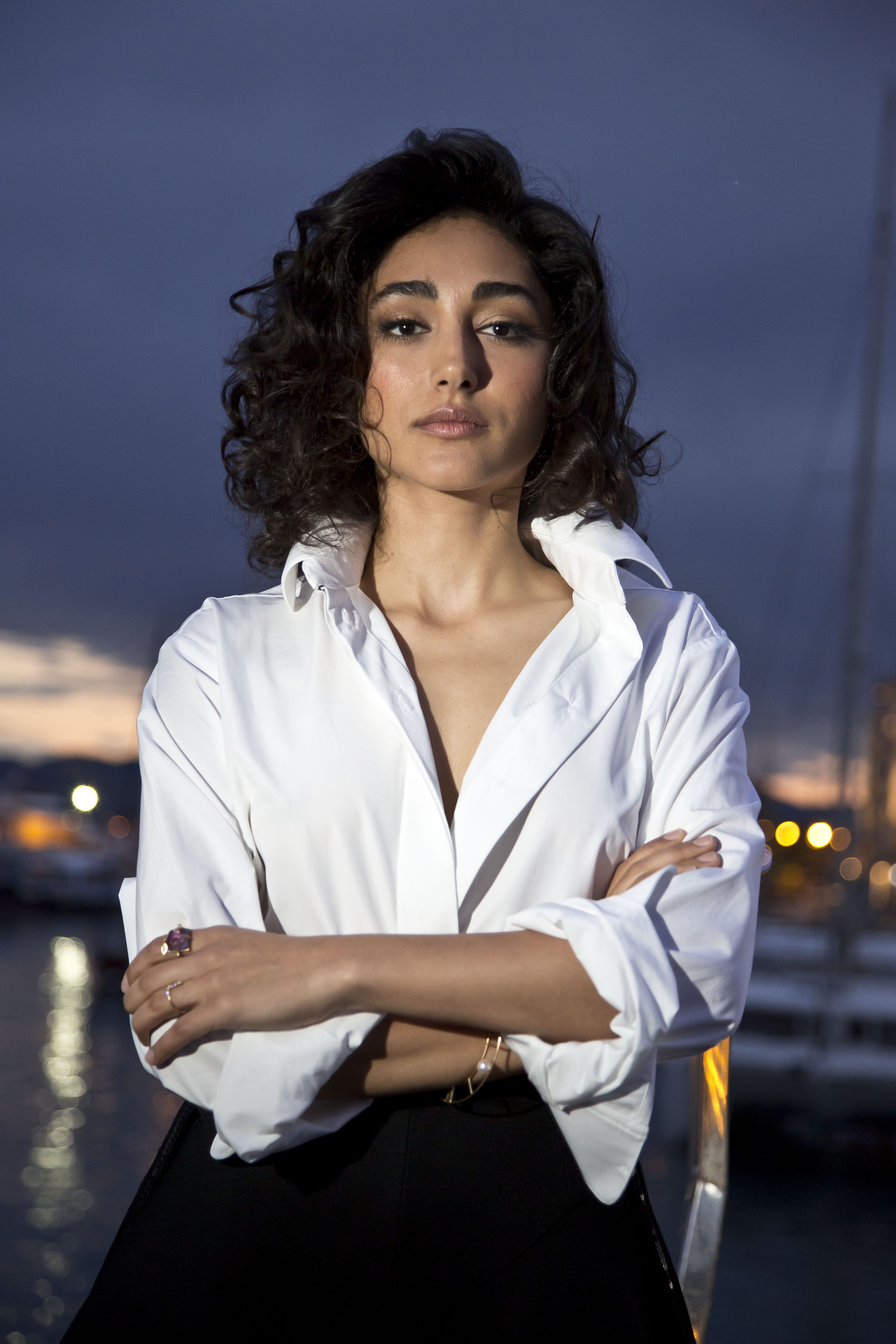 A medium photo of Golshifteh Farahani from the waist up